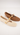 Dorothy Woven Square Toe Flats - Mocha