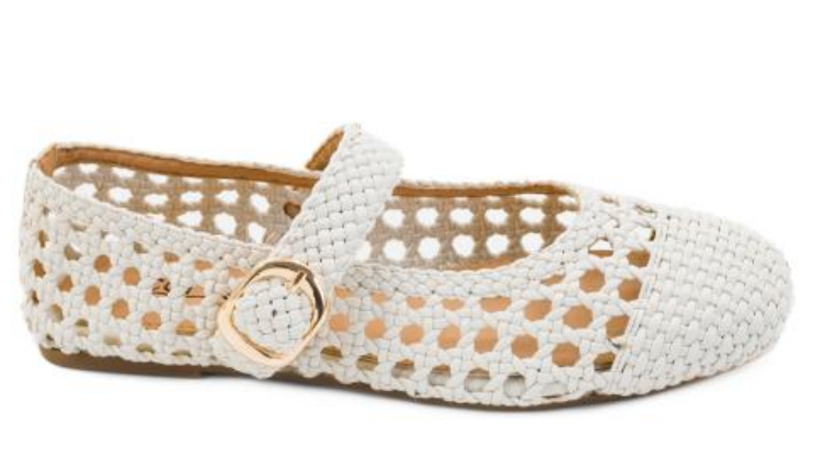 Corky's Mixed Feelings Flats - White
