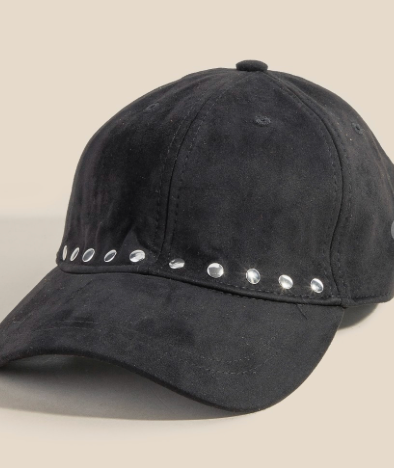 Blessed Cowgirl Suede Rivet Hat - 2 Colors!