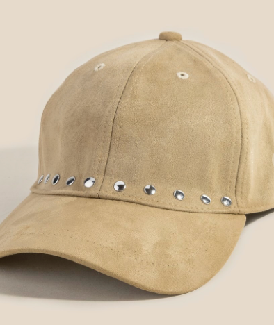Blessed Cowgirl Suede Rivet Hat - 2 Colors!