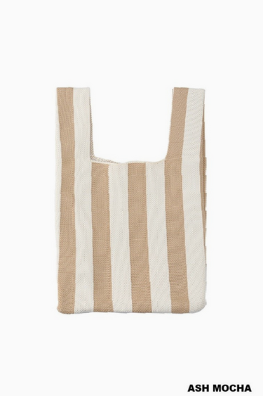 Striped Right Mini Tote Bag - 8 Colors!