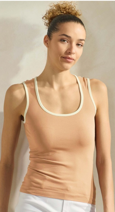 Like A Glove Two Tone Seamless Tank - 15 Colors!
