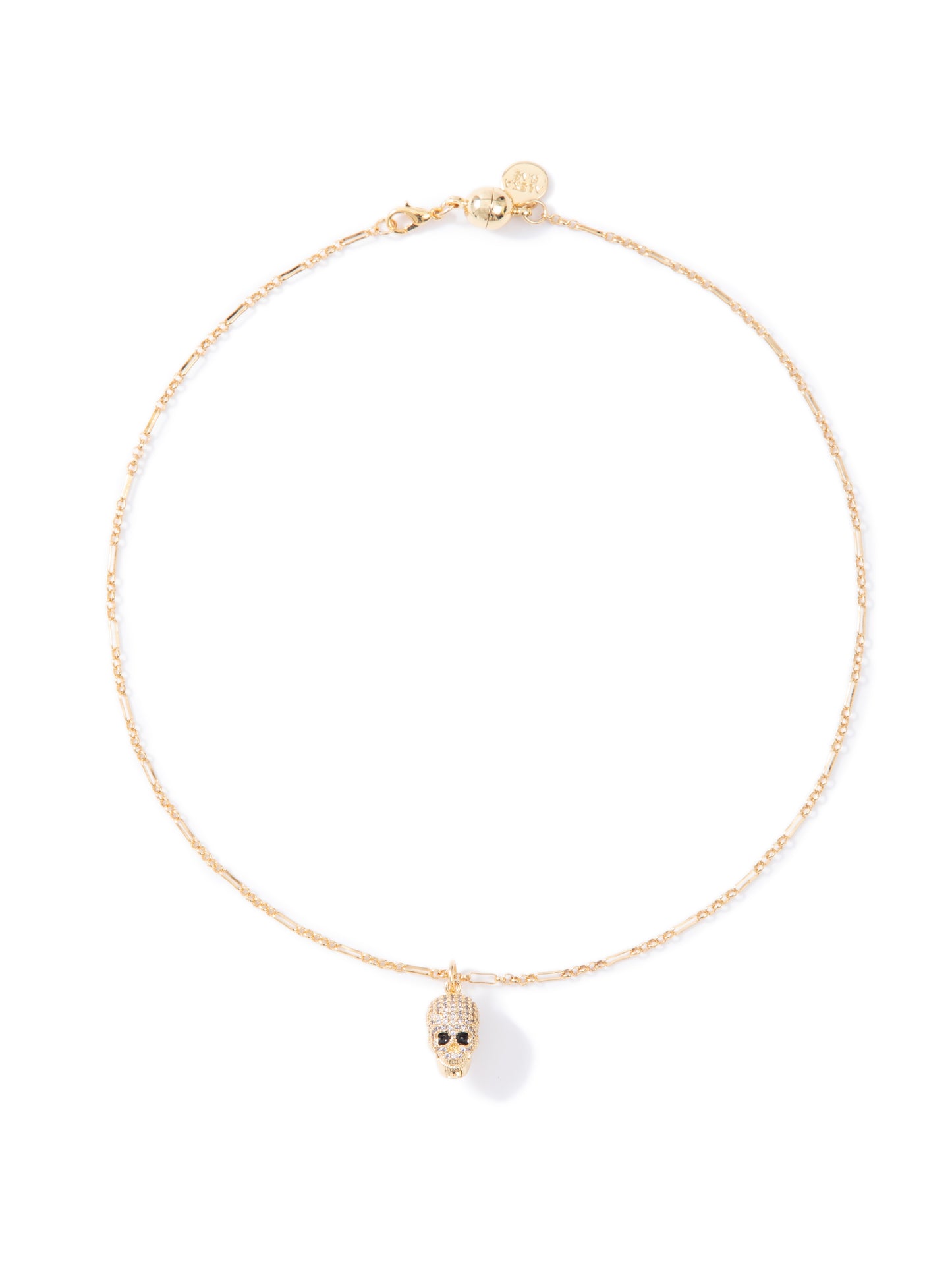 Shadow Bone Necklace - Gold