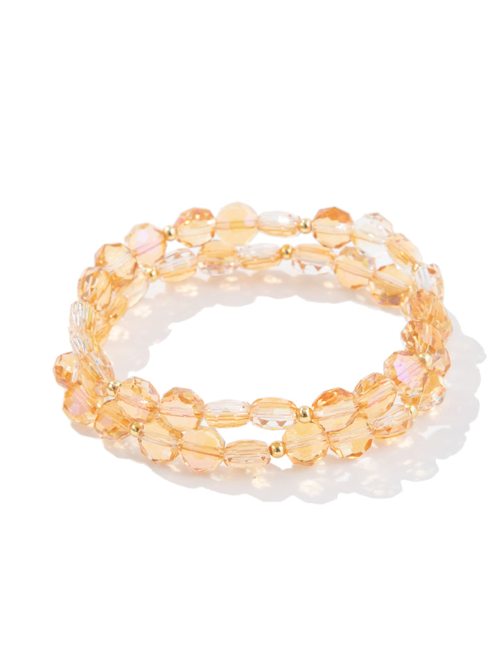 Shimmering Midnight Bracelet - Golden Hour
