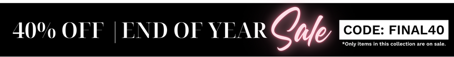 40% OFF END OF YEAR SALE