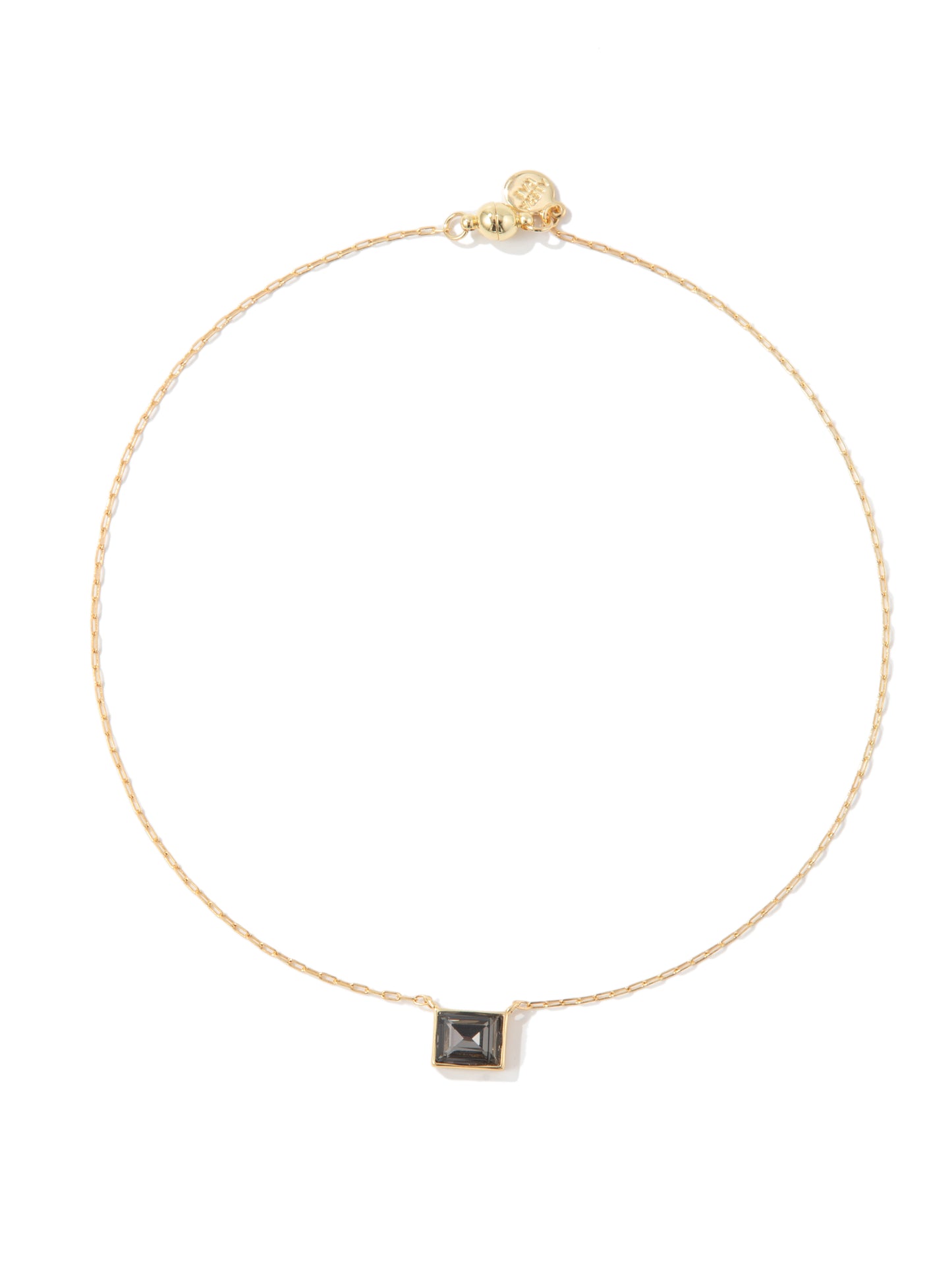 Skylar Necklace - Gold Smokey