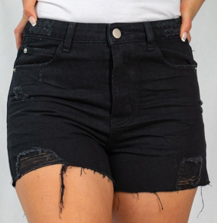 White Birch Cali Sunset Denim Shorts - 2 Colors! *Final Sale*