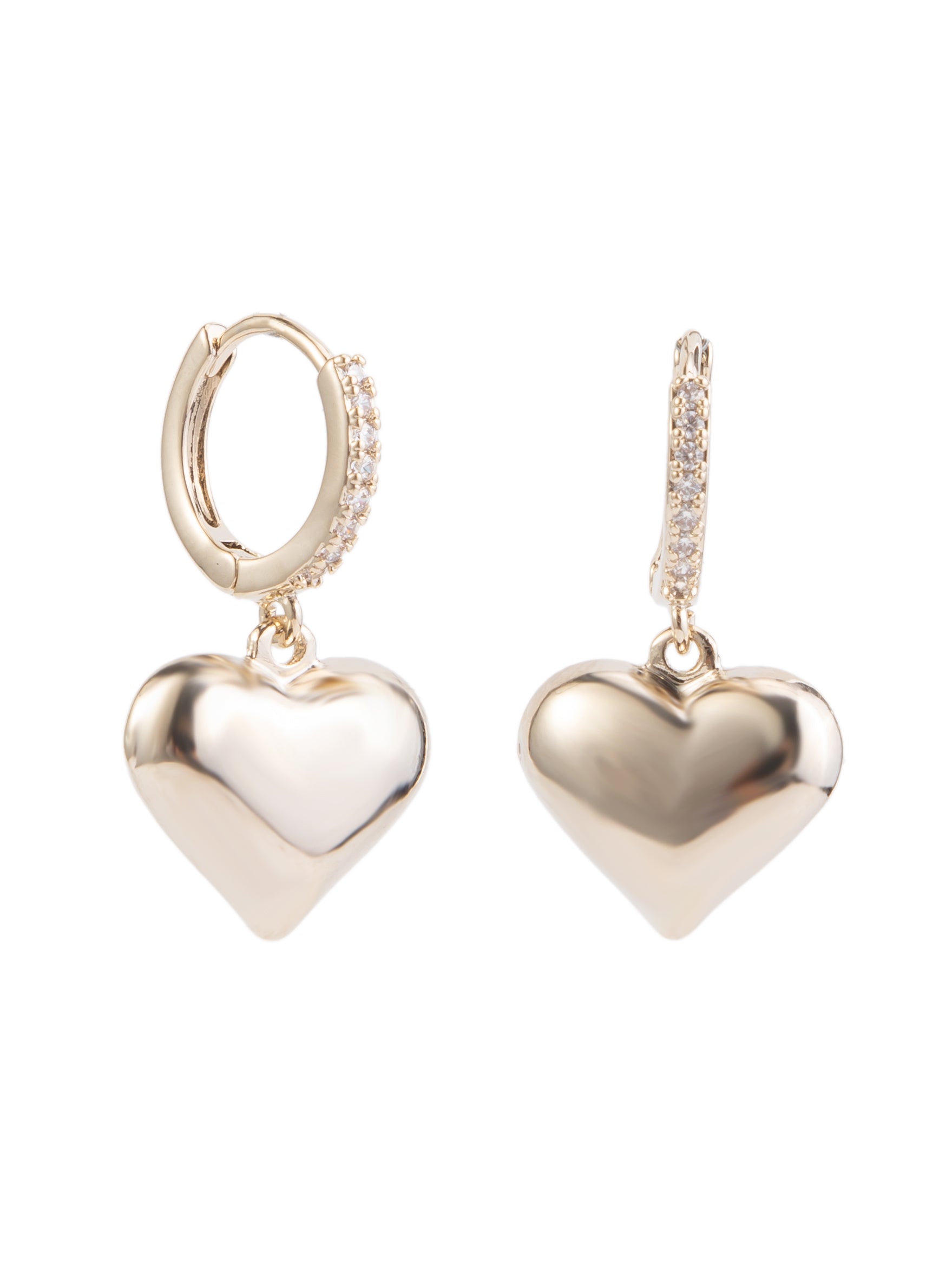 So True Earrings - Metallic Linen