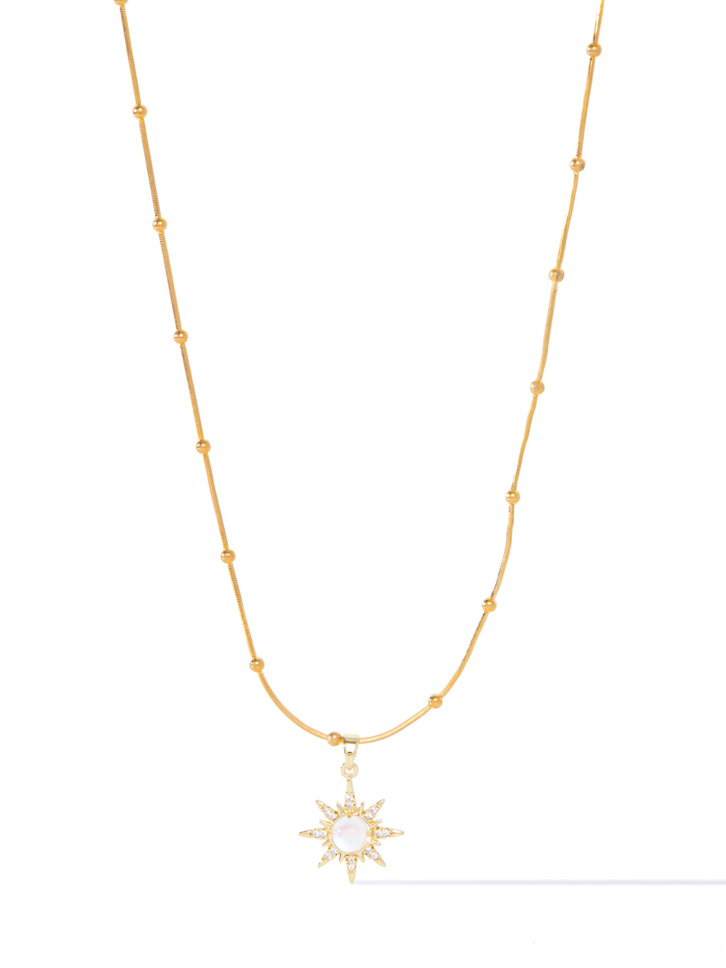 Solar Necklace - Opal