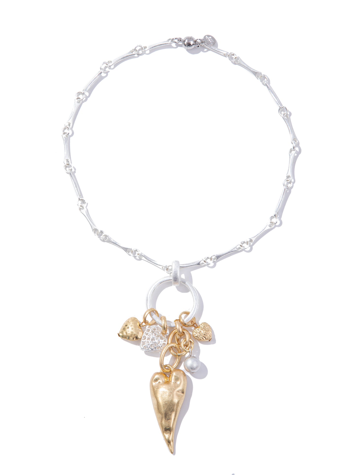 Soul Mate Necklace - Pearl White Gold