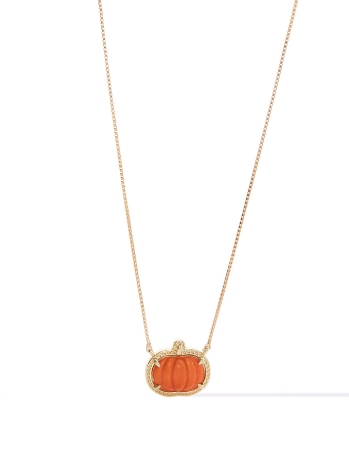 Spooky Pumpkin Necklace