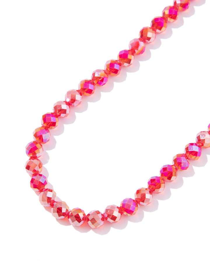 Sunset Berries Necklace - Strawberry