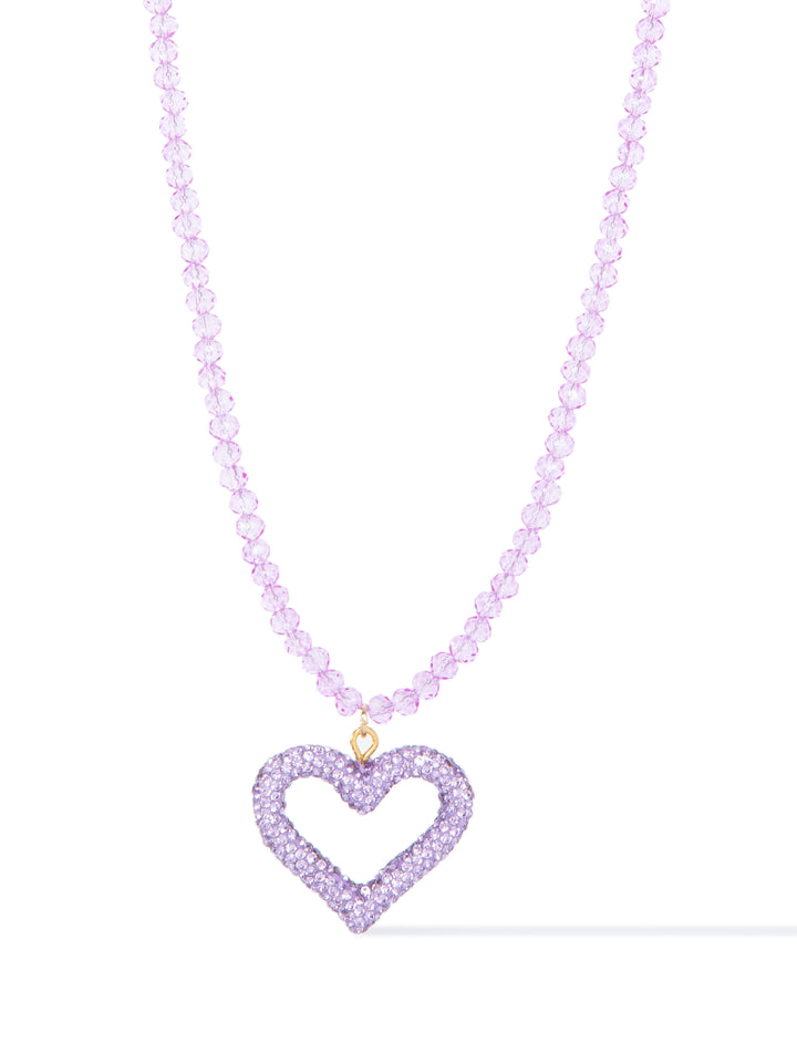Tainted Love Necklace - Lilac