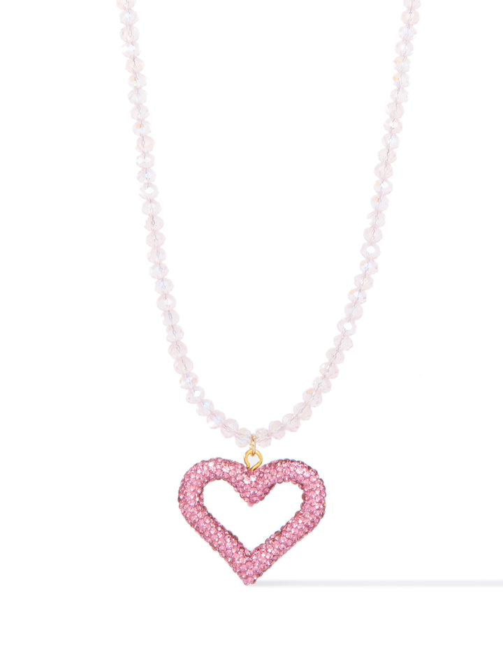 Tainted Love Necklace - Tickle Me Pink