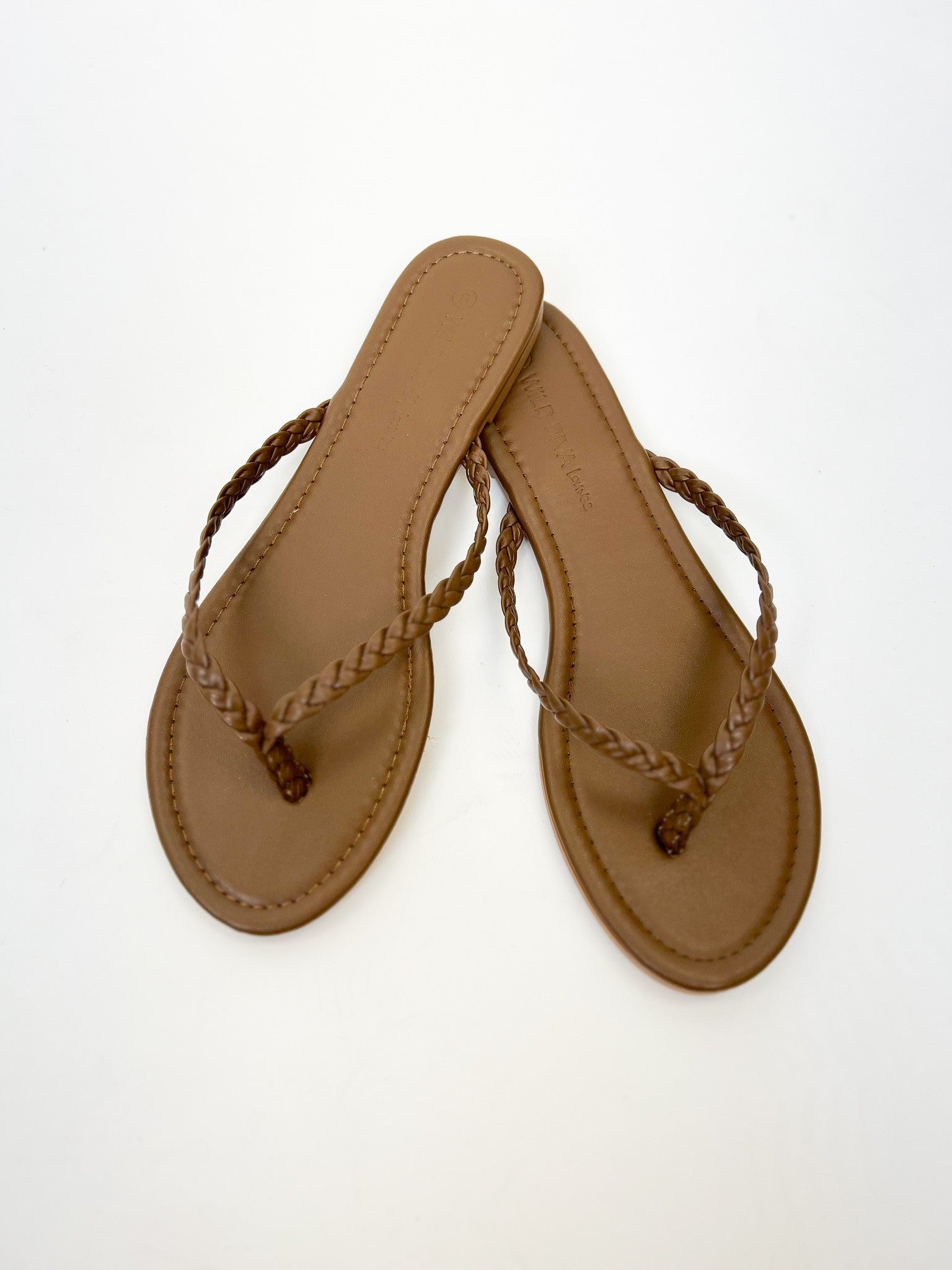 Single Sole Flip Flop Sandals - 5 Colors!