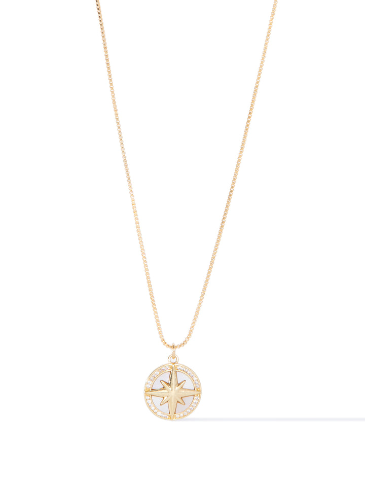 Through The Compass Necklace