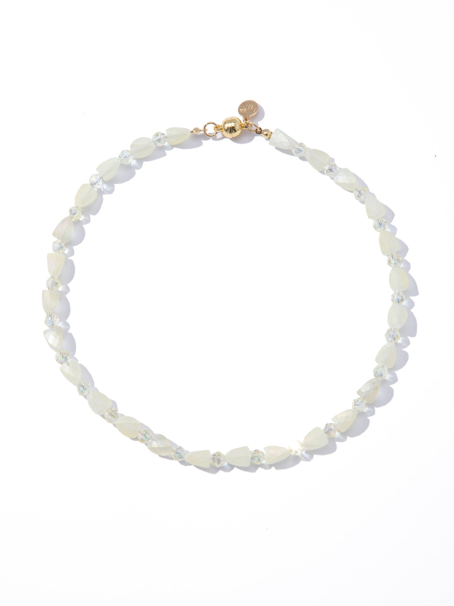 Tribecca Necklace - Marshmallow Swirl