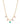 Tropical Love Necklace - Gold Pastel Dream