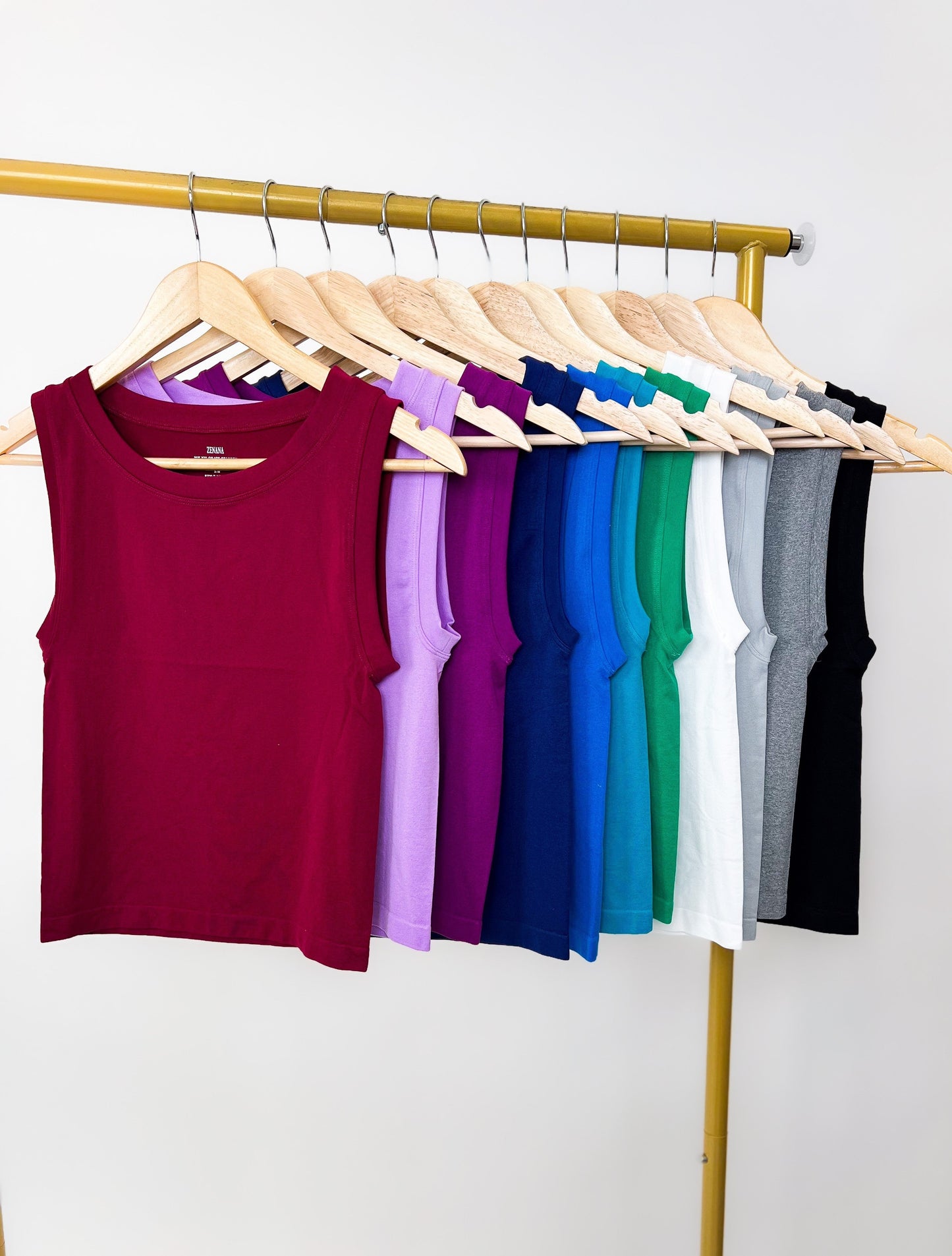 Cropped As It Seams Tank Top - 30 Colors!