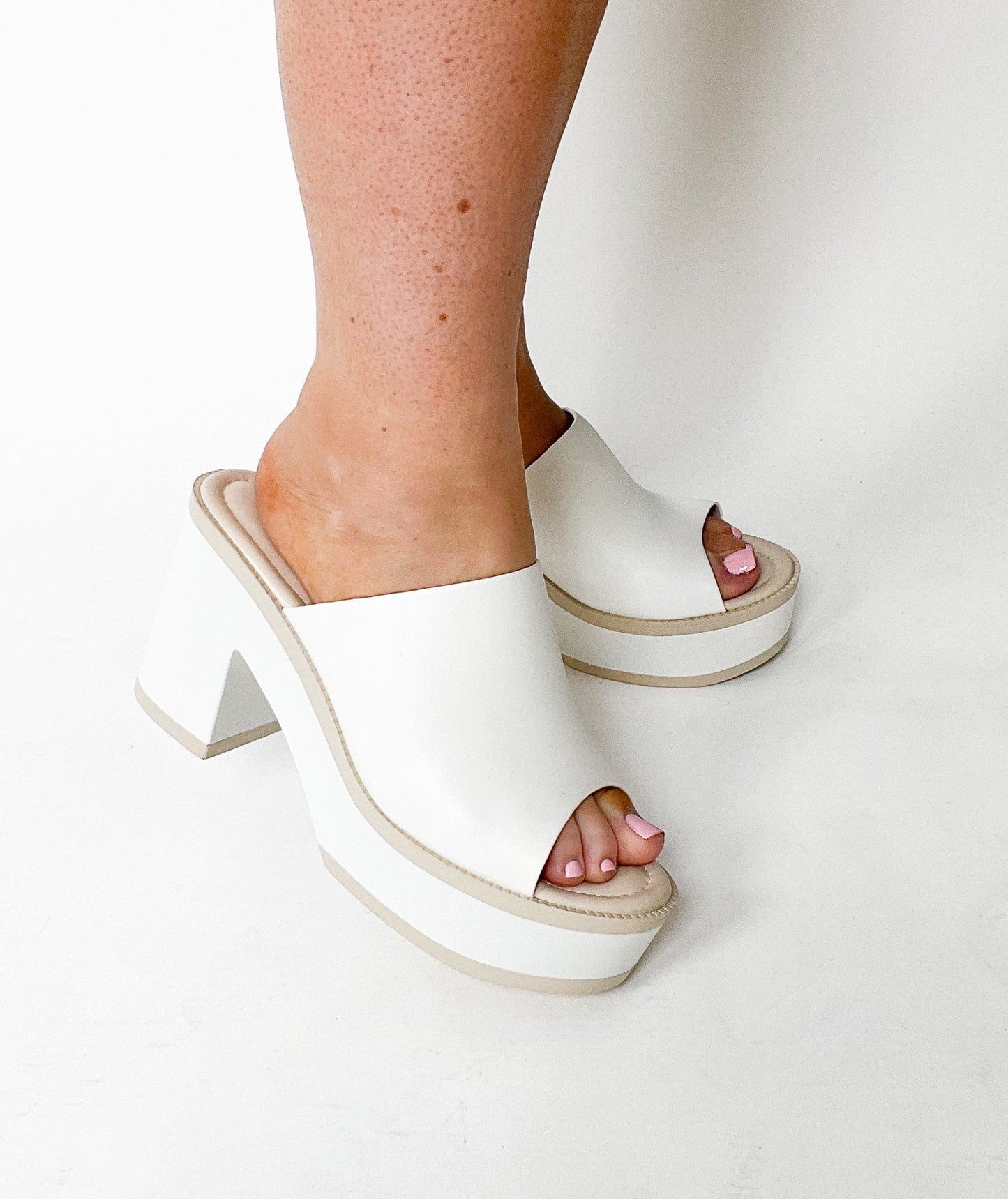 Weeboo Chunky Heel Platform - 3 Colors!