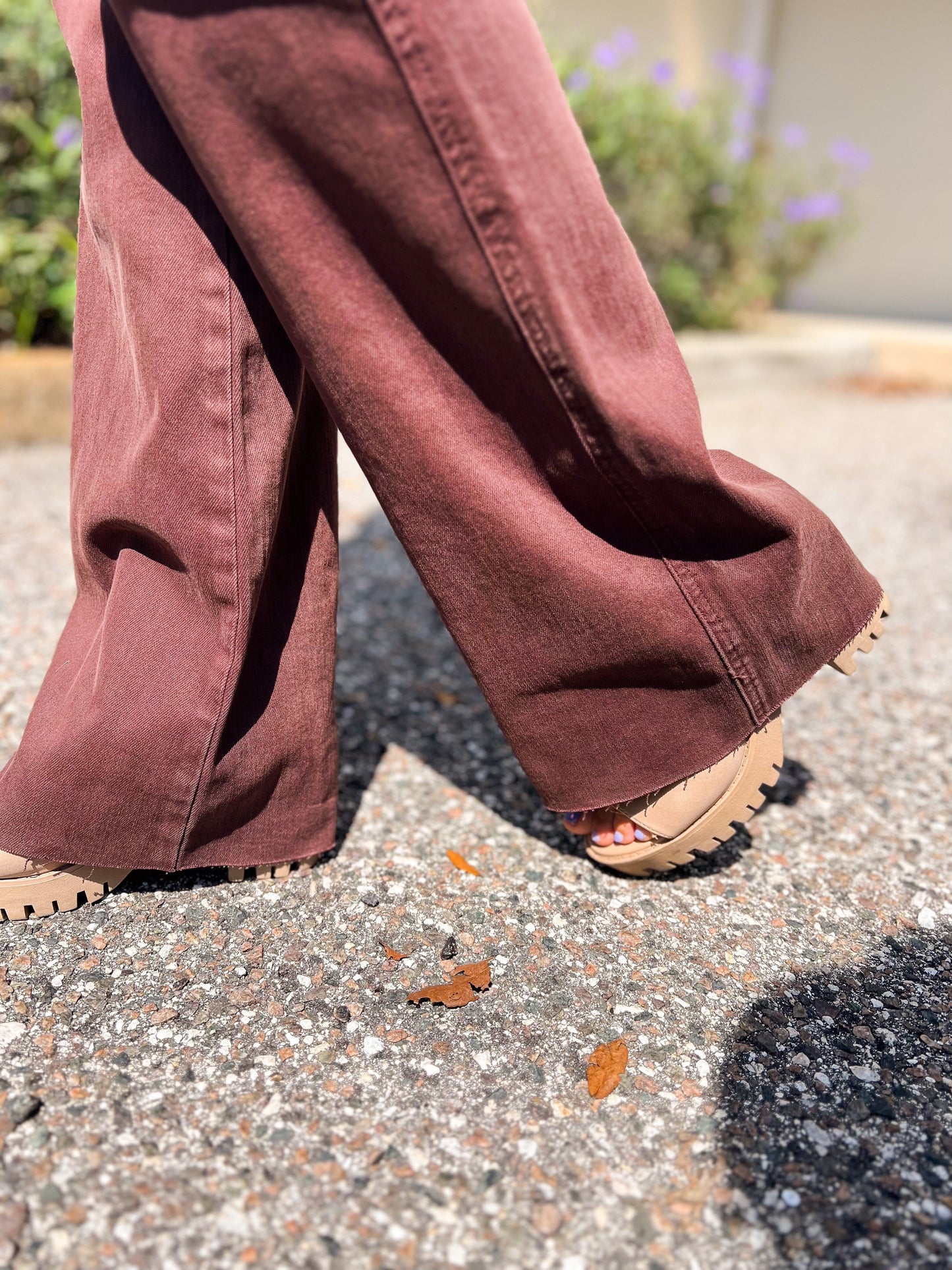 Judy Blue Tummy Control Flare Jeans - Espresso