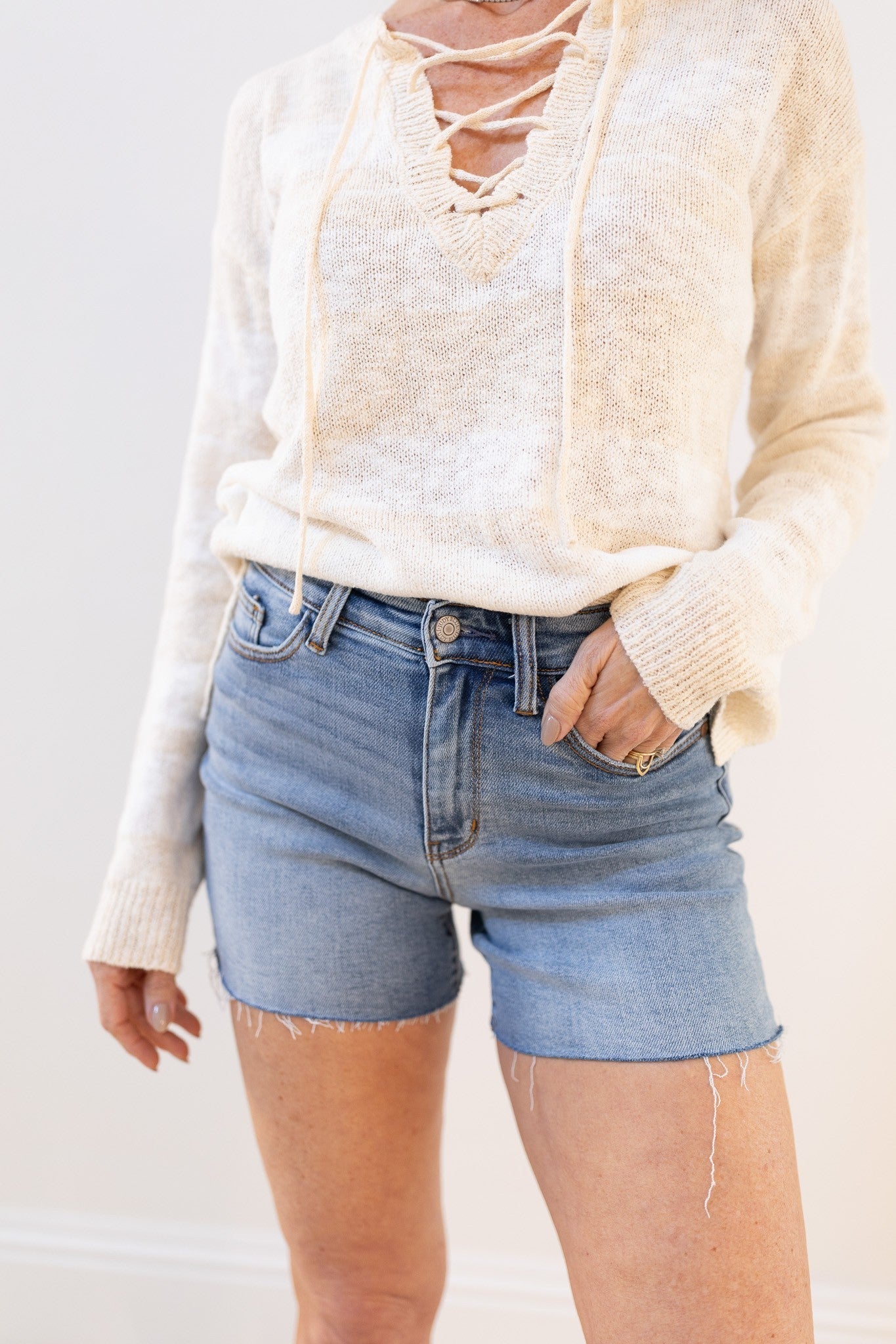 Judy Blue Soul Sister High Rise Shorts