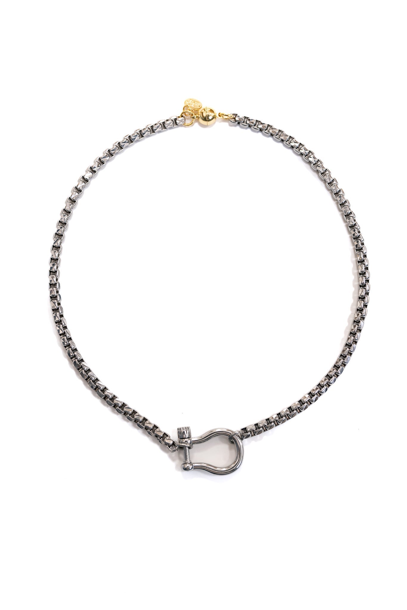 Kim Necklace - Liquid Metallic Air