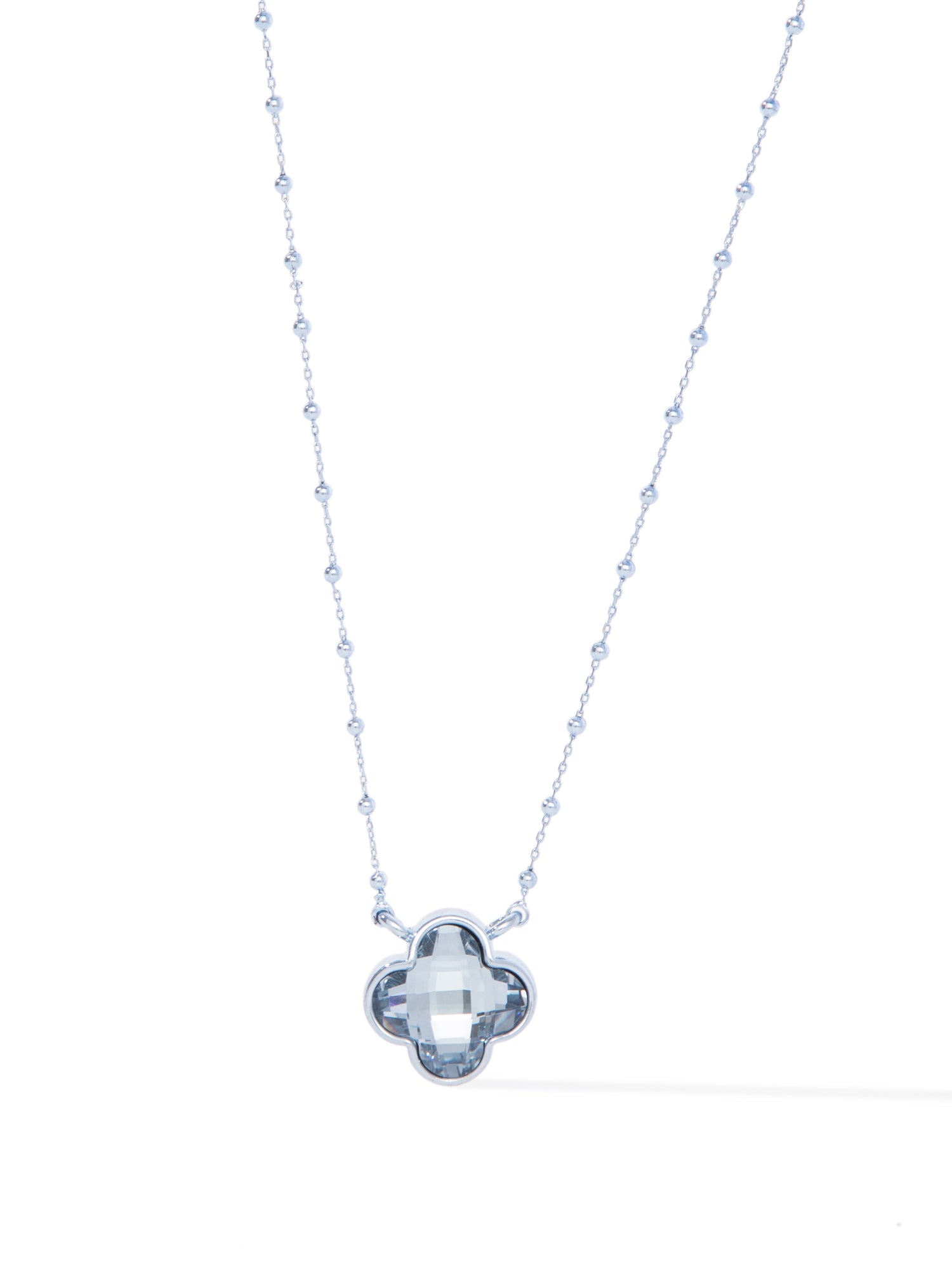 Venice Necklace - Metallic Ice Blue Ice Blue