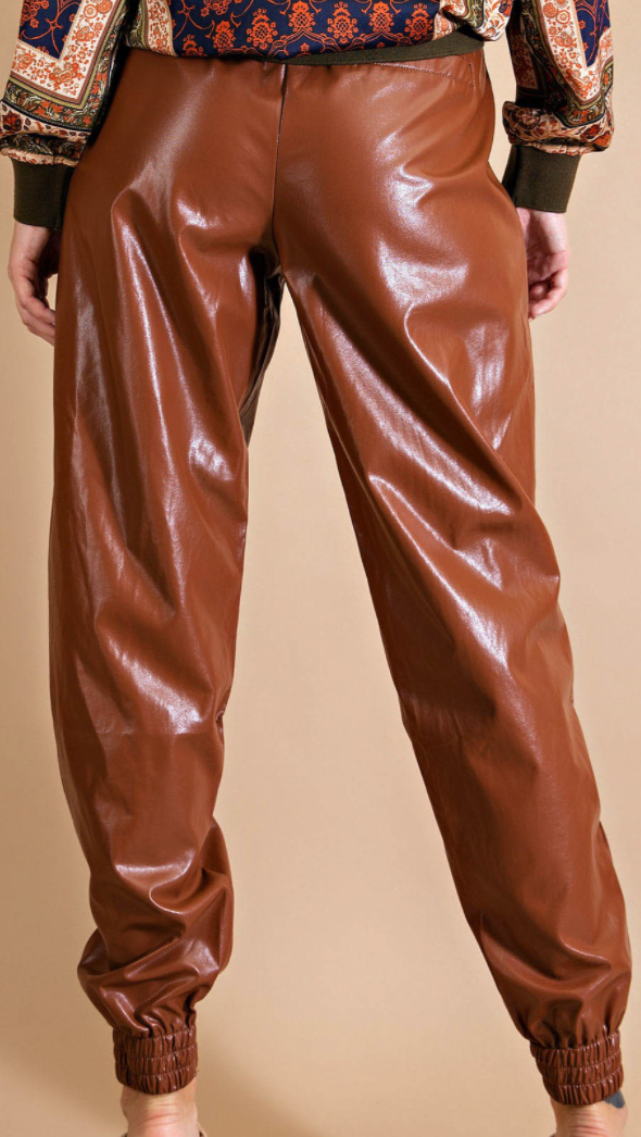 Leather It Is Joggers - 2 Colors!