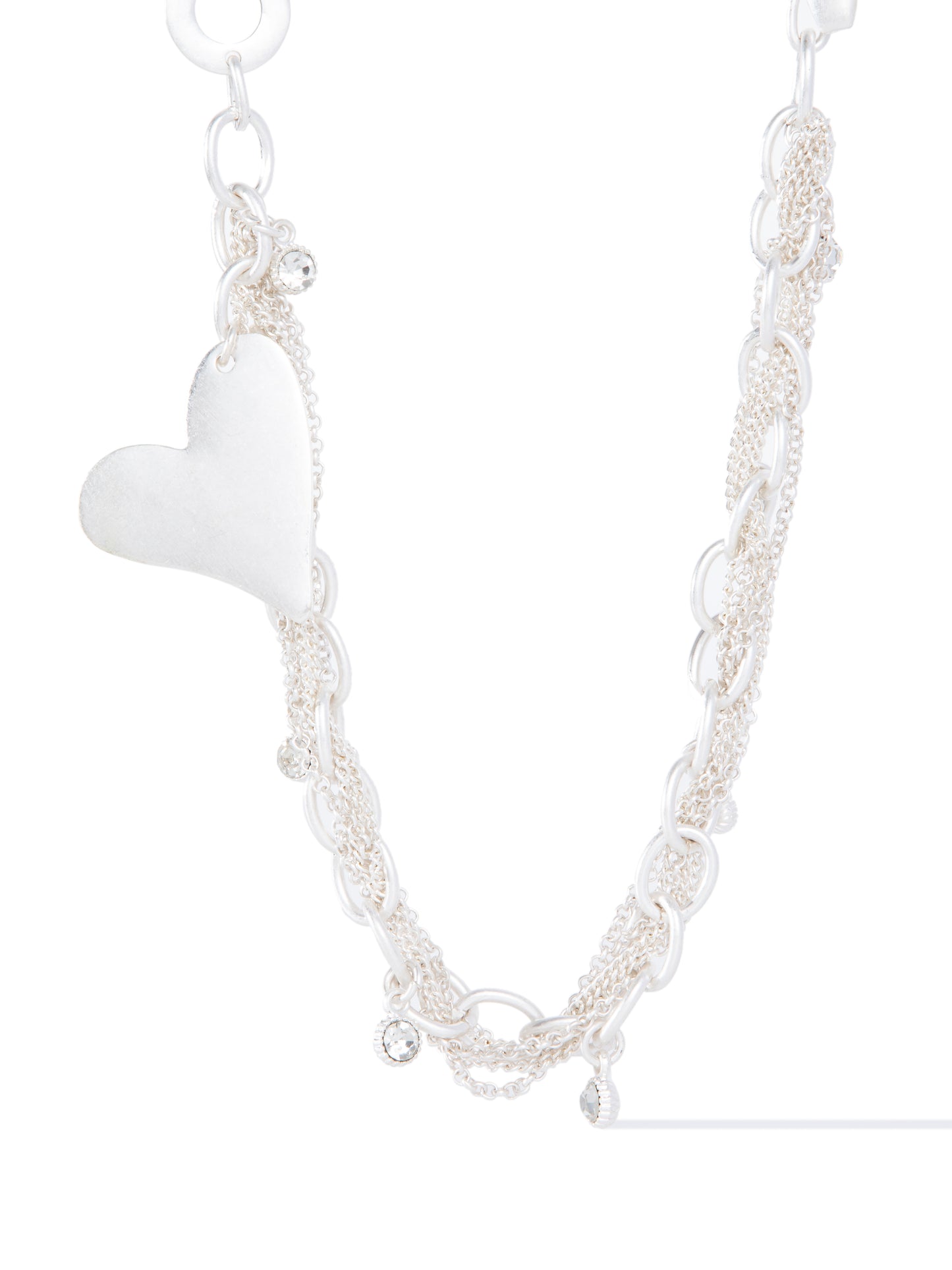 Wild At Heart Necklace - Pearl White