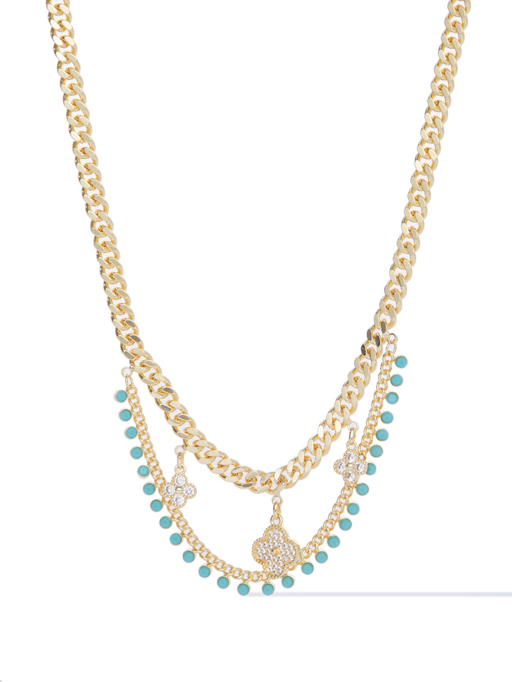 Wild Luck Necklace - Metallic Moonlight