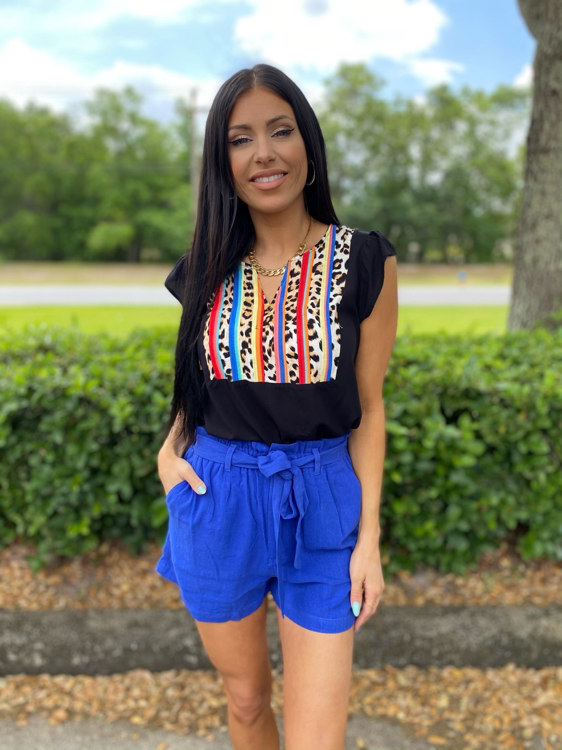 No Doubt About It Linen Shorts- 4 Colors!