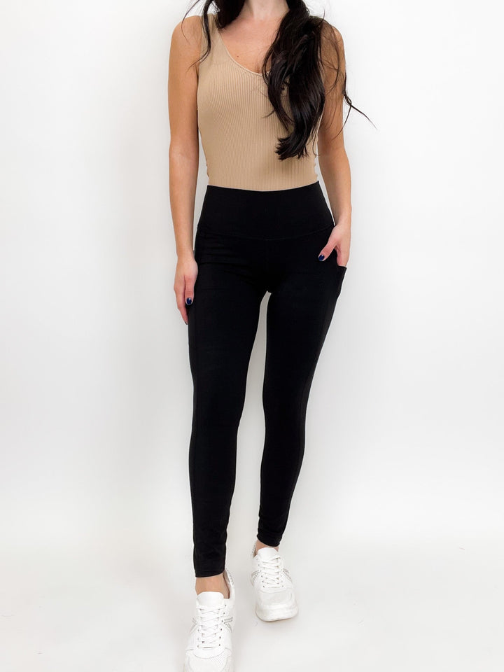 Seize The Day Leggings with Pockets - 5 Colors!