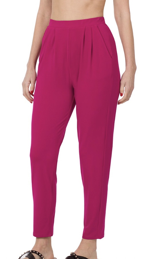 Business Must Have Pleated Pants