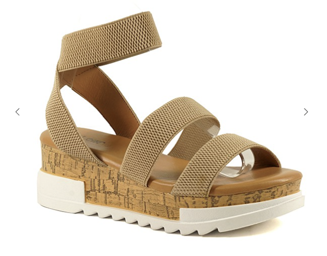Arider Girl Wedge Sandals - 2 Colors!