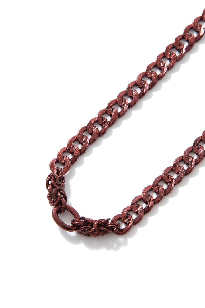 Ride The Wind Necklace - Liquid Metallic Red Velvet