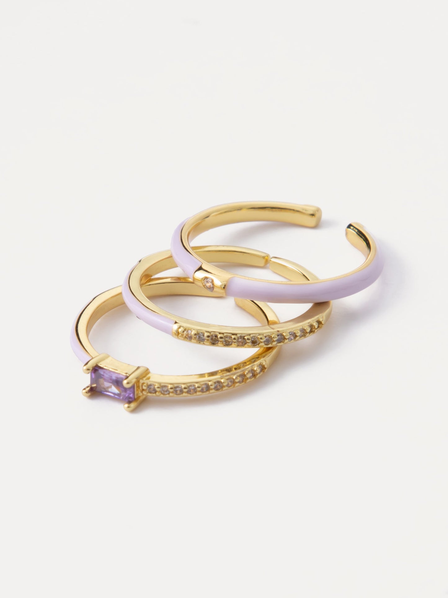 Cyndi Ring Set Of 3 - Multiple Colors!