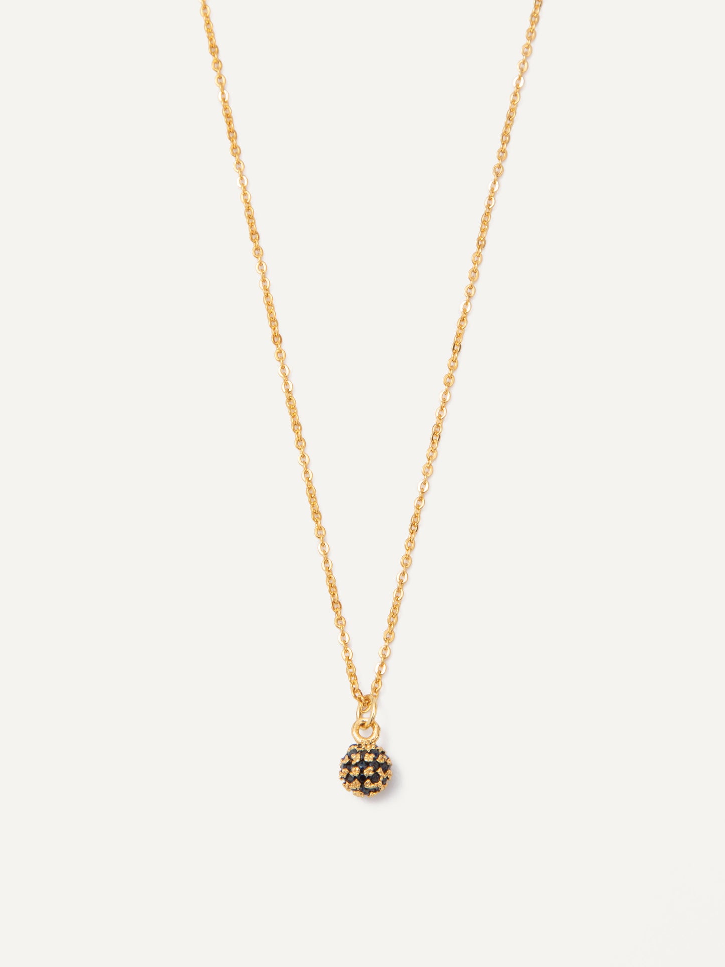 Demi Necklace - Gold Black