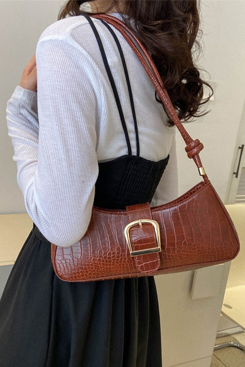 A Solid Shoulder Bag - 3 Colors!