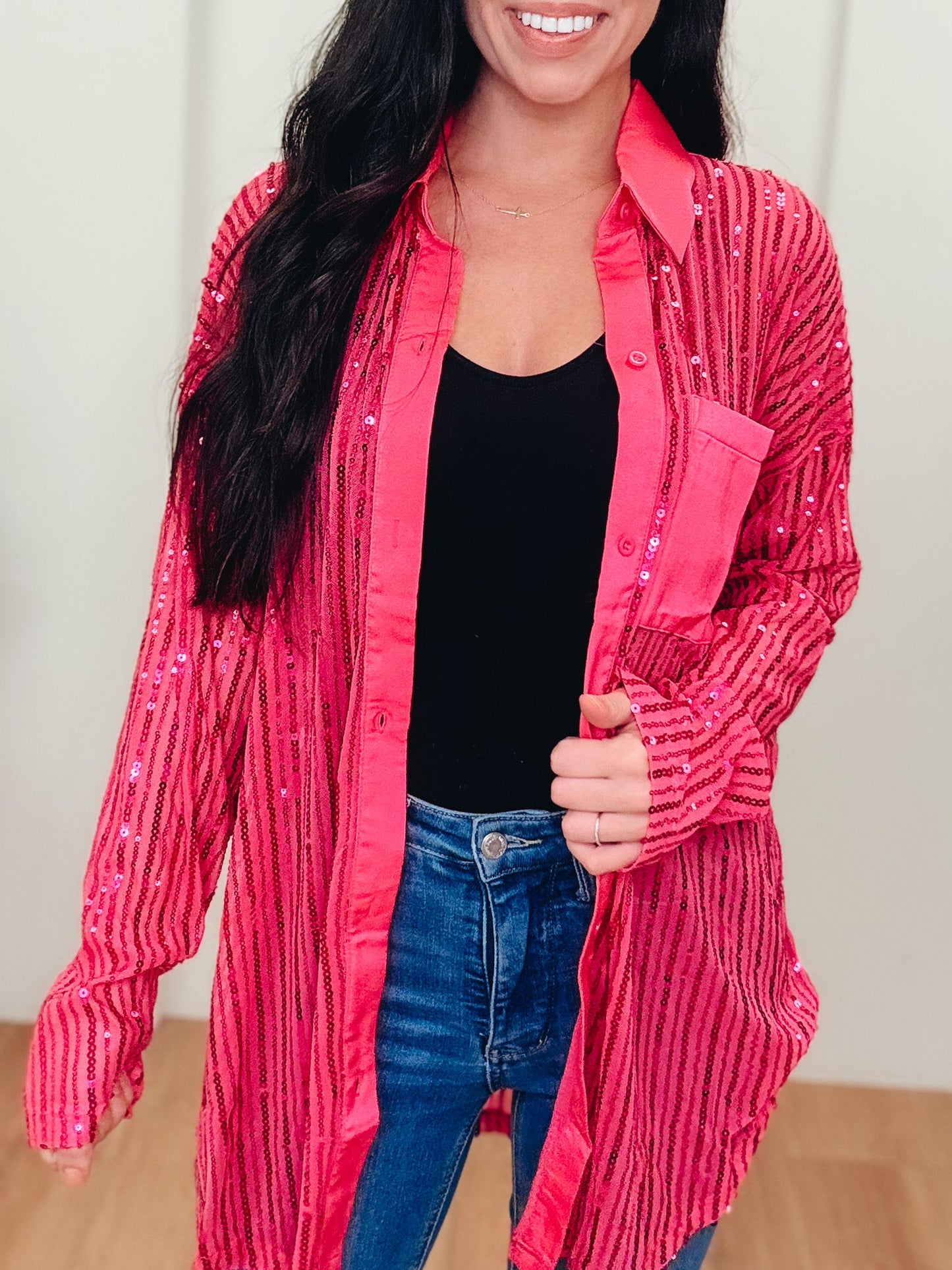Lovin On You Button Down Top