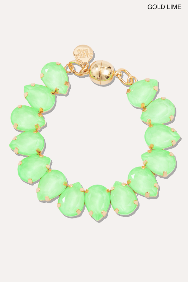 "BABE" Neon Crystal Bracelet - Multiple Colors!