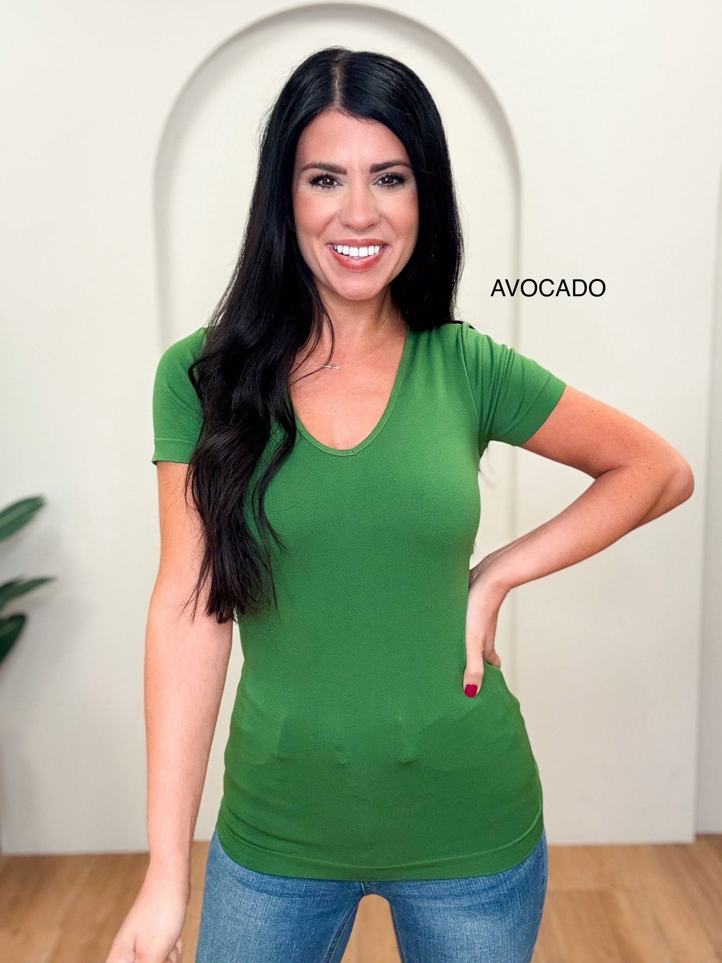 Everything To Me Seamless Short Sleeve Top - 14 Colors!