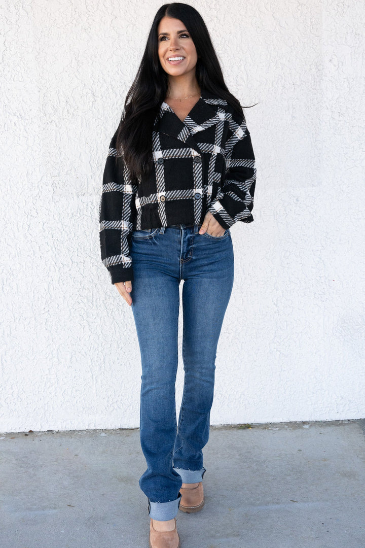 Something About You By Lovervet - High Rise Slim Bootcut Jeans