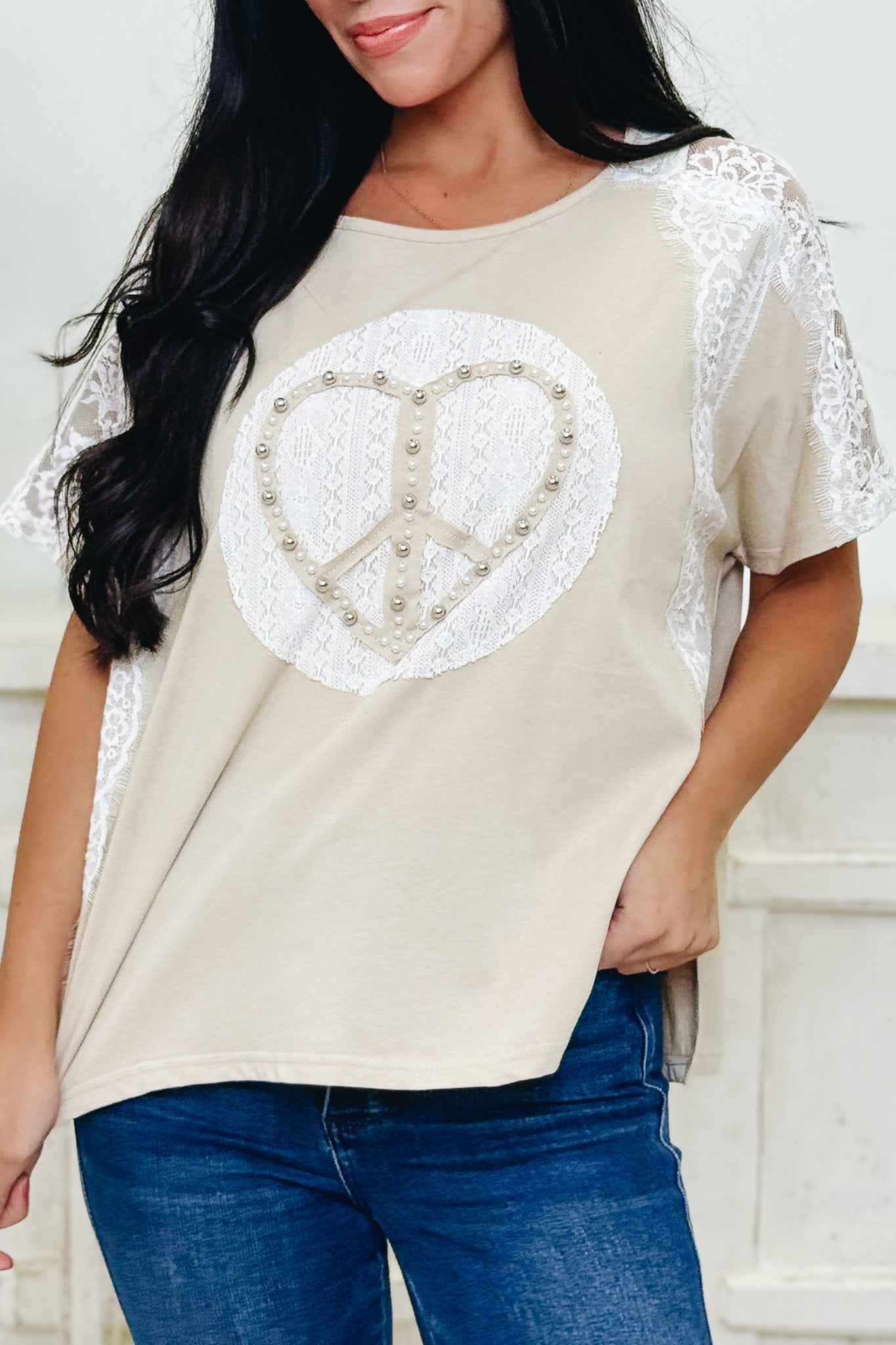 A Heart For Peace Top - 2 Colors!