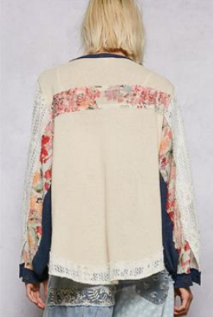 Floral Fizz Top - 2 Colors!