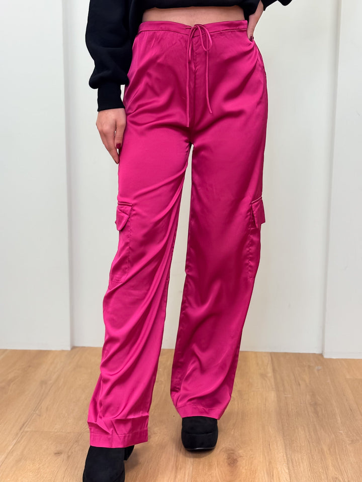 Hot Girl Adjustable Cargo Pants