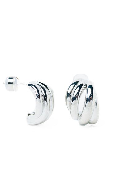 Alexandra Earrings - Silver - By Alexa Rae