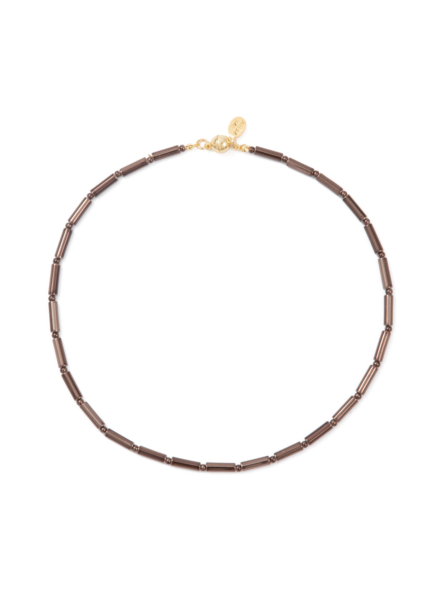 Just Like This Necklace - Liquid Metallic Mushroom