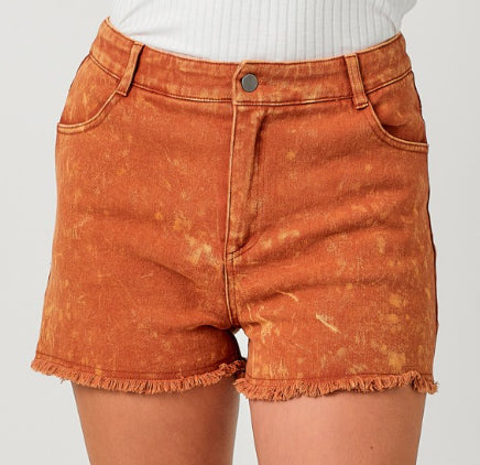 Rising Sun Denim Shorts - 5 Colors!