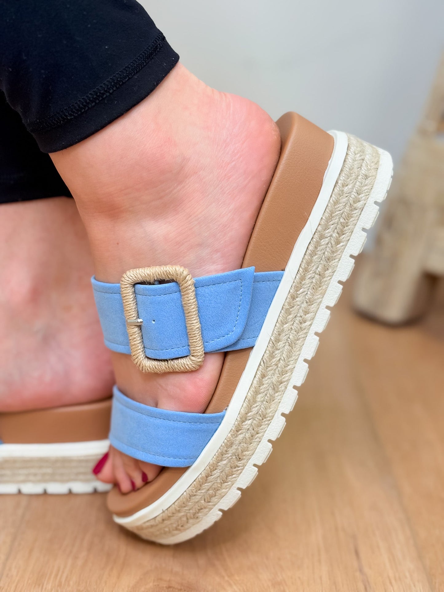 MIA Kenzy Sandals - Light Blue